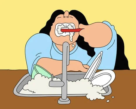 Should Our Flatmate Cease Brushing Her Toothbrush at the Kitchen Sink?