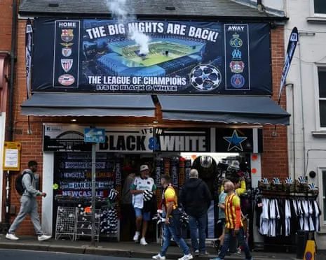 Newcastle Face Barcelona in UCL Clash