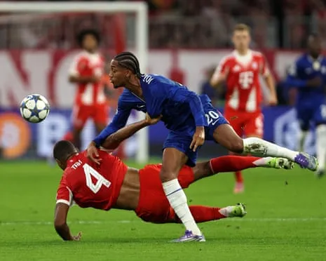 The Blues' boss rages after Bayern Munich defender Tah escapes red card in Champions League defeat