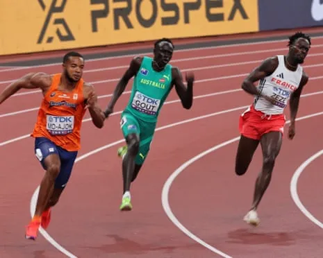 The Young Sprinter Exits After Fourth-Position Finish in Heats